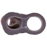 3.9/4.6/5.8/6.5 Inch Black Open Headed Soft Penis Sheath Sleeve - Image 7