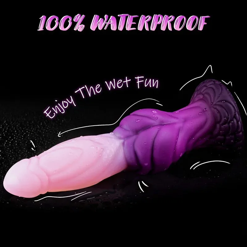 9 Inch Pink Big Knot Dildo Liquid Silicone Fantasy Adult Toy 7 9 Inch Pink Big Knot Dildo Liquid Silicone Fantasy Adult Toy 7