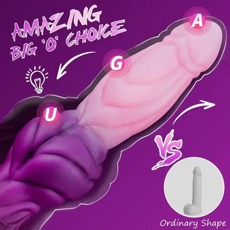 9 Inch Pink Big Knot Dildo Liquid Silicone Fantasy Adult Toy 3 9 Inch Pink Big Knot Dildo Liquid Silicone Fantasy Adult Toy 3