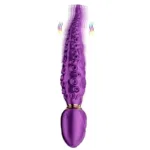 Purple Vibrating Octopus Tentacle G-Spot Dildo Vibrator