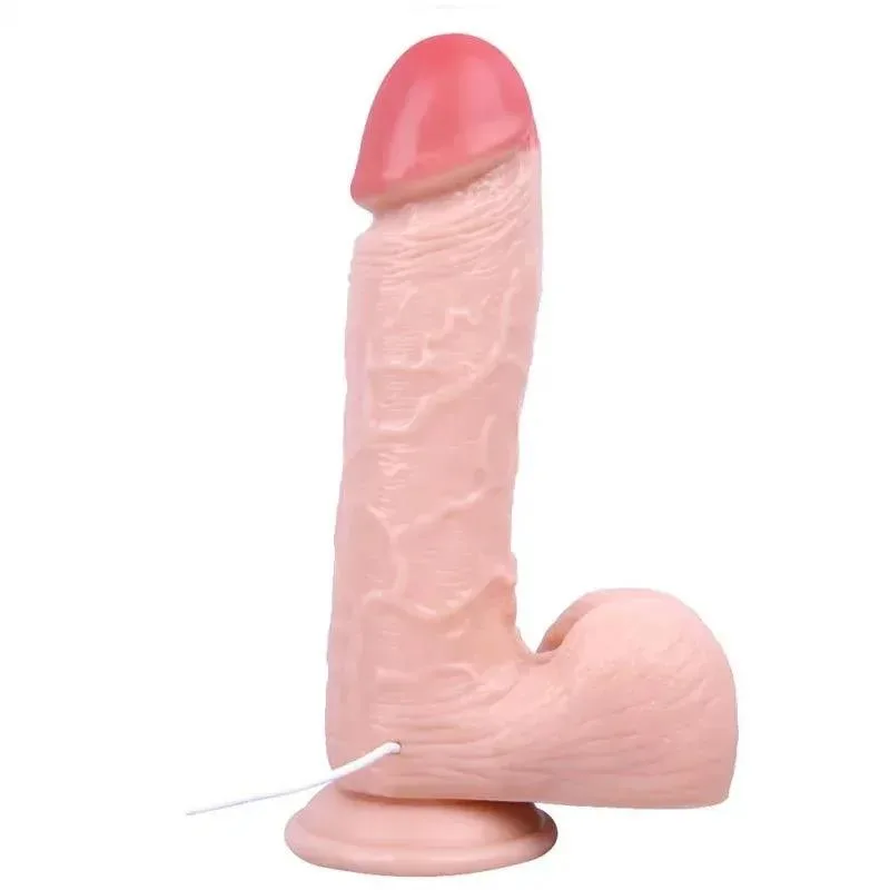 06 10.5 IN Big Thick Battery Operated Vibrating Dildo - Image 1