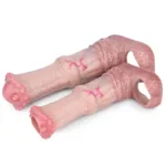Realistic Horse Penis Sleeve | 6.1/7.7 Inch Soft Elastic Animal Sheath - Image 7