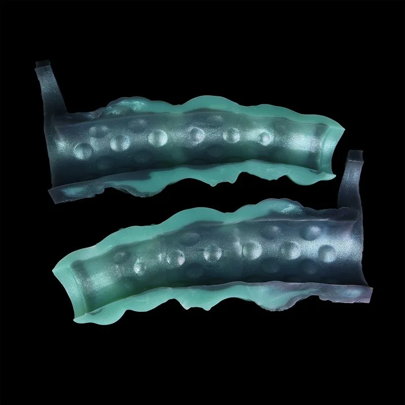 4.6/5.6/6.5 Inch Green Knotted Penis Girth Extender Sleeve 10 4.6/5.6/6.5 Inch Green Knotted Penis Girth Extender Sleeve 10