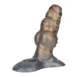 Leather Strap On Knotted Alien Penis Sleeve Harness Set - Image 7