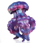 5.8/7.8 Inch Fantasy Jellyfish Shaped Butt Plug Tentacle Anal Toy - Image 2