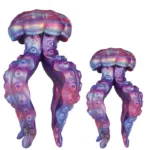 5.8/7.8 Inch Fantasy Jellyfish Shaped Butt Plug Tentacle Anal Toy - Image 6