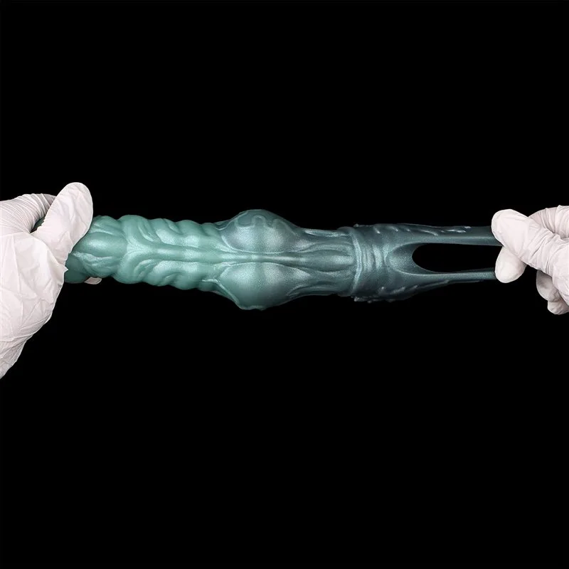 8.5 Inch Wolf Knot Penis Sleeve Soft Silicone Canine Cock Sheath 9 8.5 Inch Wolf Knot Penis Sleeve Soft Silicone Canine Cock Sheath 9