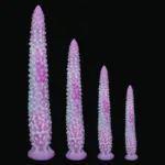 8.5/11.5/14.5/17.5 Inch Soft Anal Stretching Dildo with Raised Bumps - Image 2