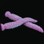 8.5/11.5/14.5/17.5 Inch Soft Anal Stretching Dildo with Raised Bumps - Image 4