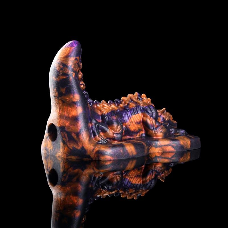 Fantasy Wolf Grinder Toy Textured Ribbed Silicone Grinding Pad 4 Fantasy Wolf Grinder Toy Textured Ribbed Silicone Grinding Pad 4