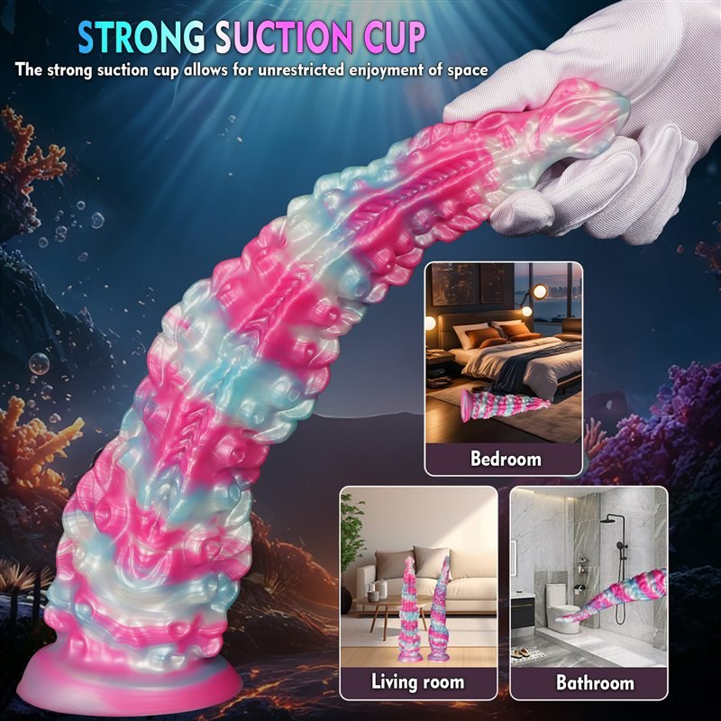 Abyssal Tentacle Dildo | 12.5 Inch Liquid Silicone Fantasy Toy 9 Abyssal Tentacle Dildo | 12.5 Inch Liquid Silicone Fantasy Toy 9