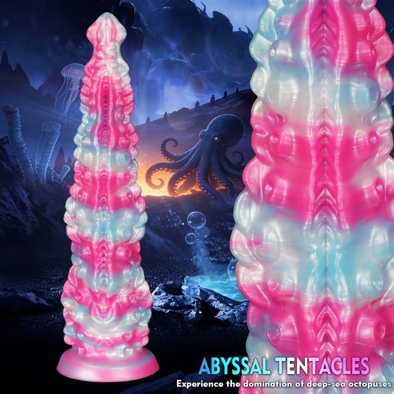 Abyssal Tentacle Dildo | 12.5 Inch Liquid Silicone Fantasy Toy 8 Abyssal Tentacle Dildo | 12.5 Inch Liquid Silicone Fantasy Toy 8