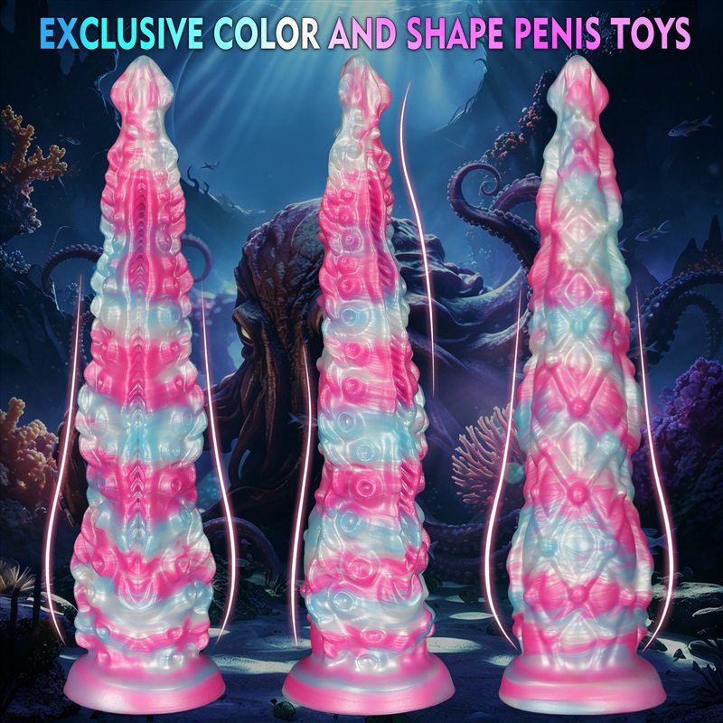 Abyssal Tentacle Dildo | 12.5 Inch Liquid Silicone Fantasy Toy 7 Abyssal Tentacle Dildo | 12.5 Inch Liquid Silicone Fantasy Toy 7