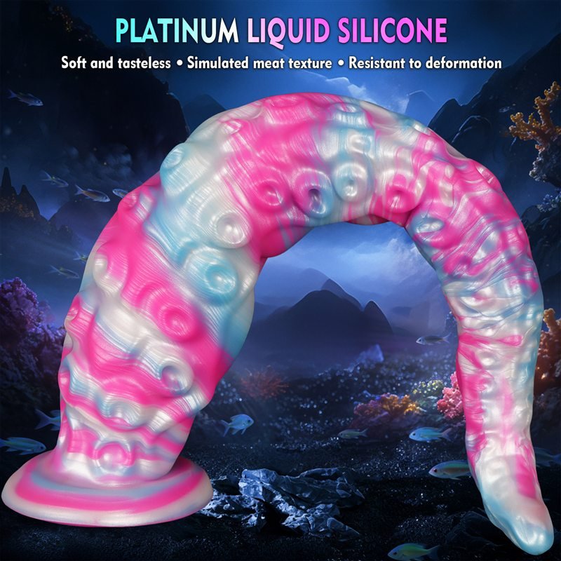 Abyssal Tentacle Dildo | 12.5 Inch Liquid Silicone Fantasy Toy 5 Abyssal Tentacle Dildo | 12.5 Inch Liquid Silicone Fantasy Toy 5