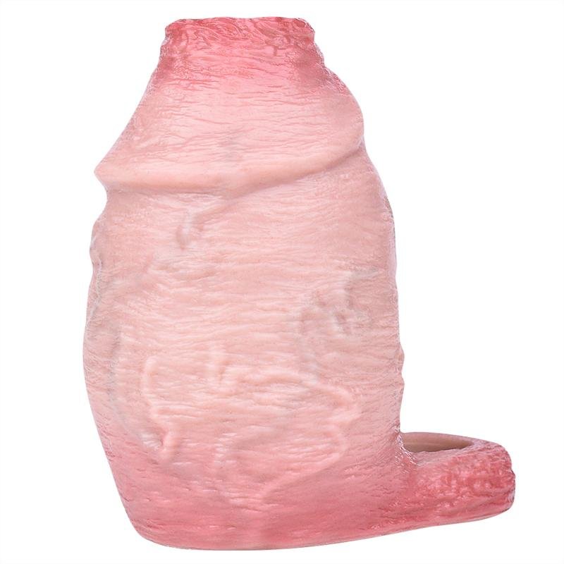 Extra Thick Realistic Penis Sleeve (9) Open Ended Extra Thick Realistic Penis Sleeve - Image 1
