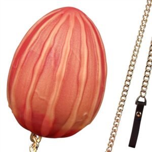 thick orange egg anal plug