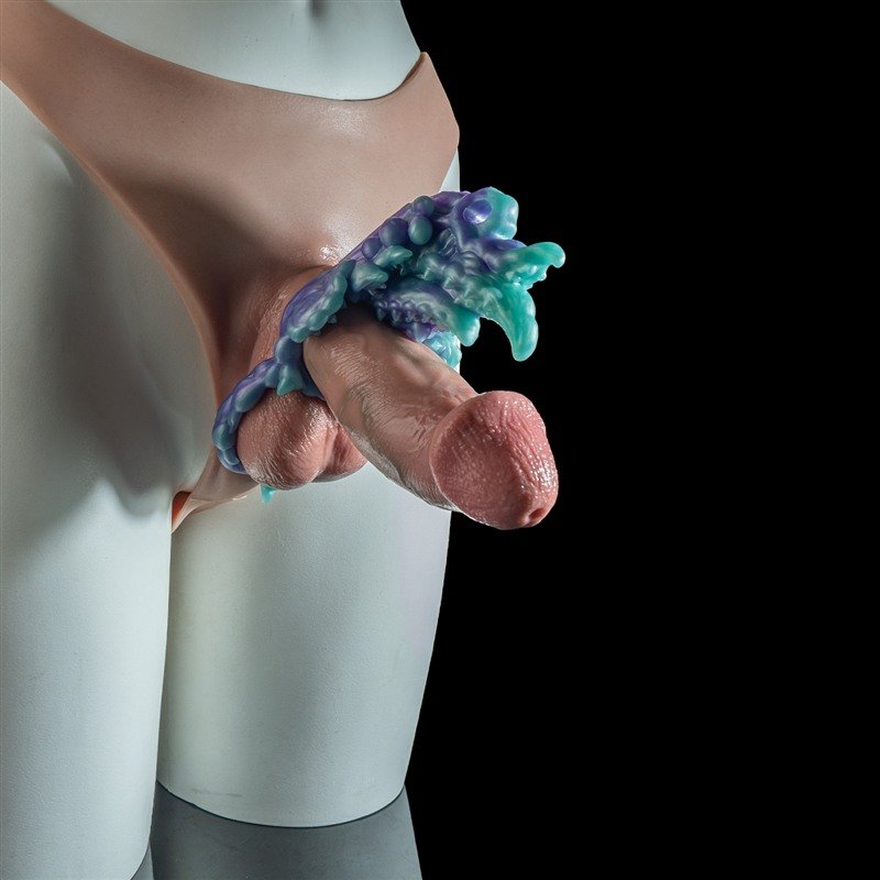 Fantasy Tentacle Grinder Cock Ring with Optional Bullet Vibrator 8 Fantasy Tentacle Grinder Cock Ring with Optional Bullet Vibrator 8