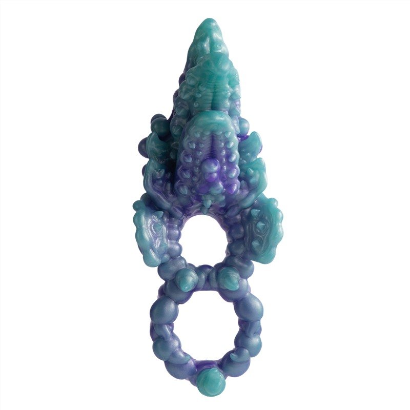 Tentacle Grinder Cock Ring (12) Fantasy Tentacle Grinder Cock Ring with Optional Bullet Vibrator - Image 1