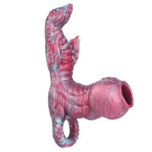 Fantasy knot penis sleeve with grinder
