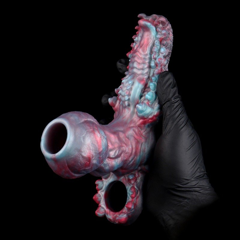 Knot Penis Sleeve with Monster Mouth Grinder | 2-in-1 Fantasy Creature Sleeve 6 Knot Penis Sleeve with Monster Mouth Grinder | 2-in-1 Fantasy Creature Sleeve 6
