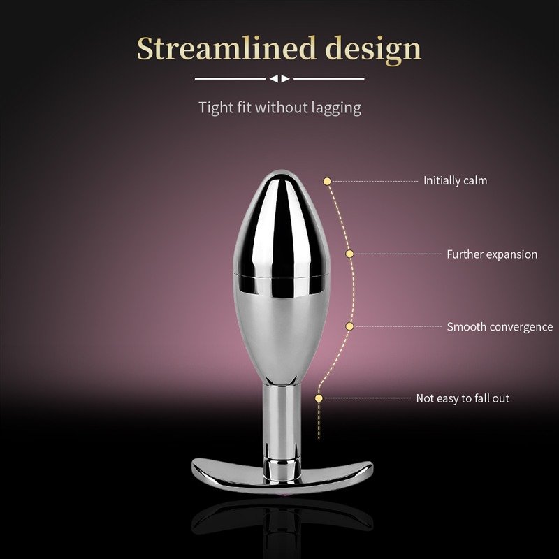 Hollow Stainless Steel Butt Plug | Metal Anal Plug in 2 Sizes 5 Hollow Stainless Steel Butt Plug | Metal Anal Plug in 2 Sizes 5