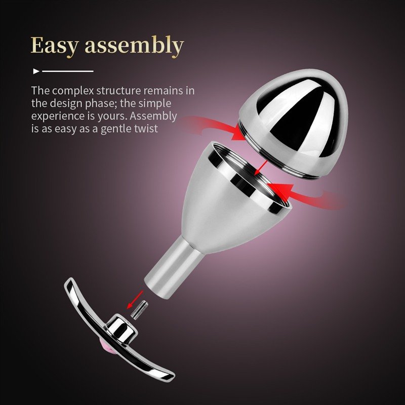 Hollow Stainless Steel Butt Plug | Metal Anal Plug in 2 Sizes 7 Hollow Stainless Steel Butt Plug | Metal Anal Plug in 2 Sizes 7