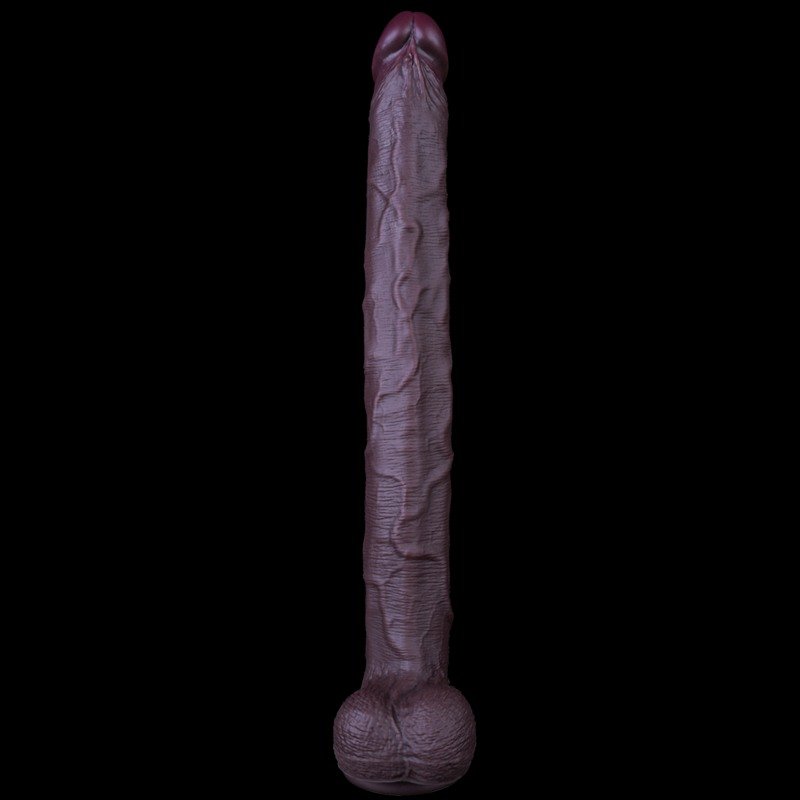 Extra Long Slim Realistic Dildo | 16.7 Inch Soft Silicone Toy 3 Extra Long Slim Realistic Dildo | 16.7 Inch Soft Silicone Toy 3
