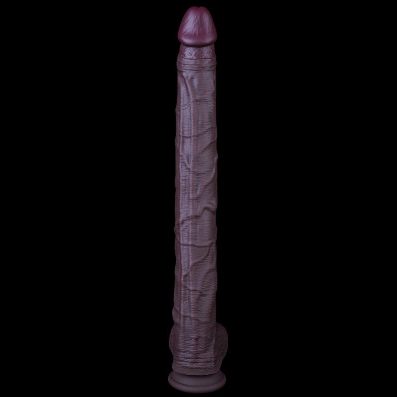 Extra Long Slim Realistic Dildo | 16.7 Inch Soft Silicone Toy 4 Extra Long Slim Realistic Dildo | 16.7 Inch Soft Silicone Toy 4