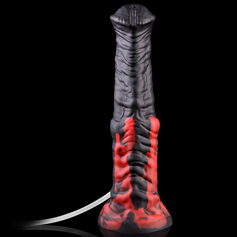 Horse Squirting Dildo with Bulb Pump | 10.2 Inch Equine Fantasy Toy 3 Horse Squirting Dildo with Bulb Pump | 10.2 Inch Equine Fantasy Toy 3