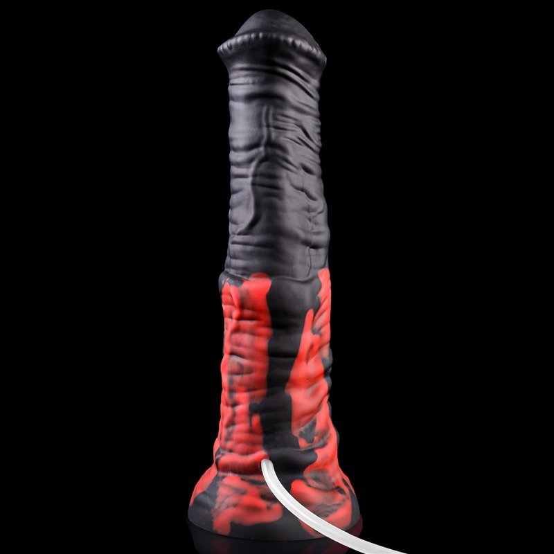 Horse Squirting Dildo with Bulb Pump | 10.2 Inch Equine Fantasy Toy 2 Horse Squirting Dildo with Bulb Pump | 10.2 Inch Equine Fantasy Toy 2