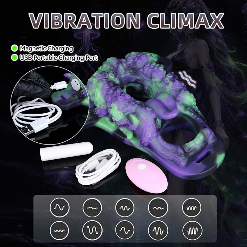 Vibrating Tentacle Cock Ring Grinder | Wearable Penis Grinder 4 Vibrating Tentacle Cock Ring Grinder | Wearable Penis Grinder 4
