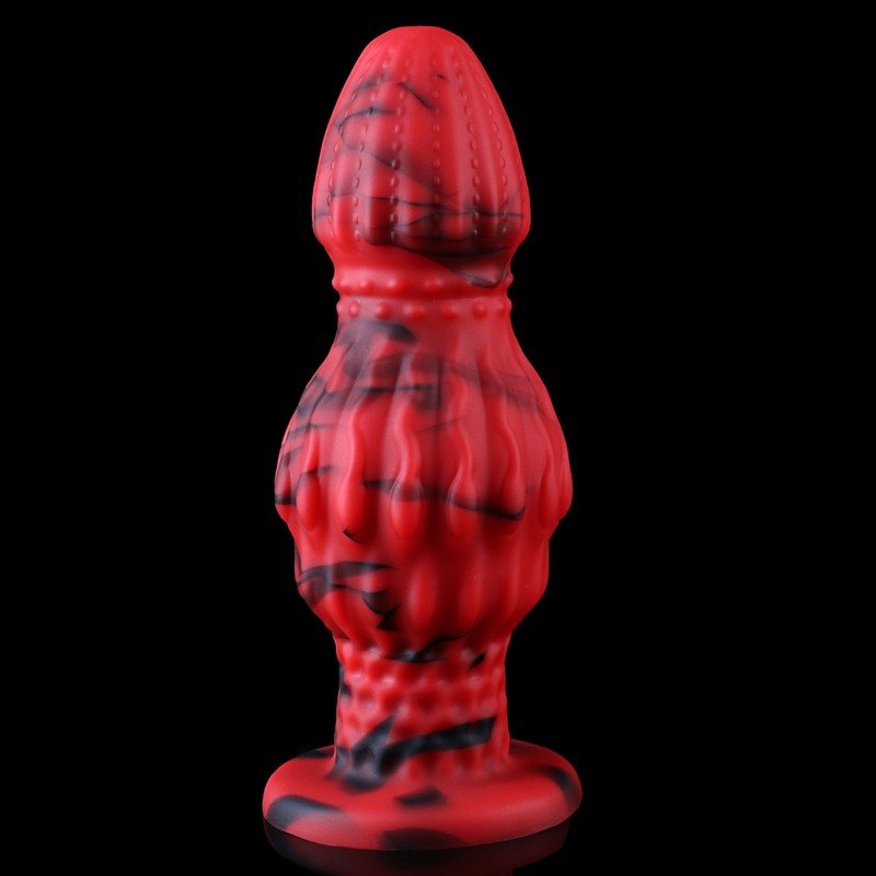 Textured Fantasy Anal Dildo | 4.7, 5.3 & 6.1 Inch Sizes Silicone Toy 3 Textured Fantasy Anal Dildo | 4.7, 5.3 & 6.1 Inch Sizes Silicone Toy 3