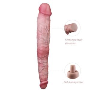 Thick and slim double ended dildo