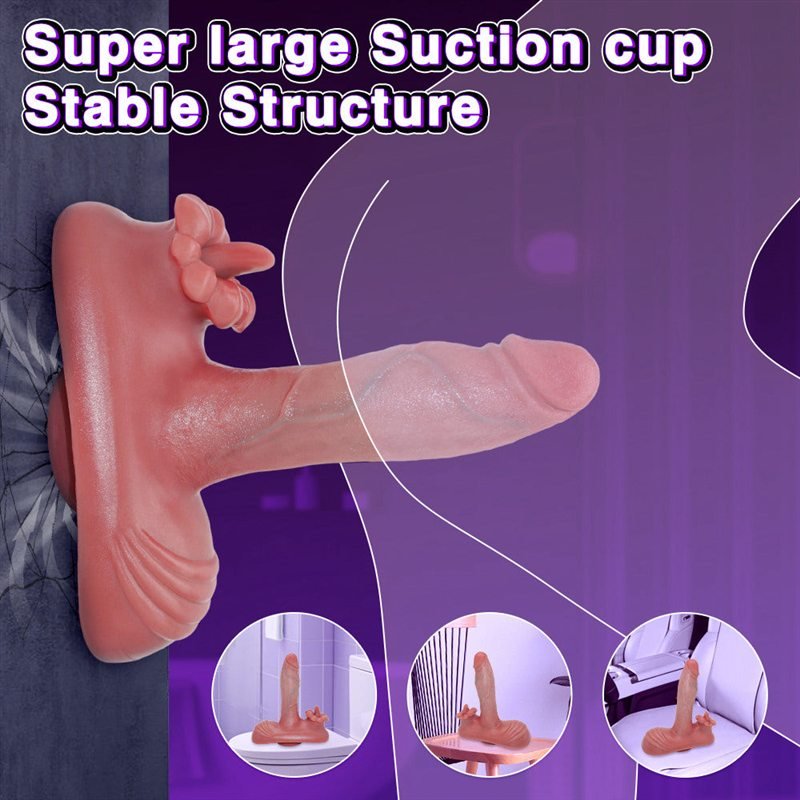 Realistic Thrusting Dildo Grinder with Clitoral Tongue | Heated Riding Vibrator 3 Realistic Thrusting Dildo Grinder with Clitoral Tongue | Heated Riding Vibrator 3