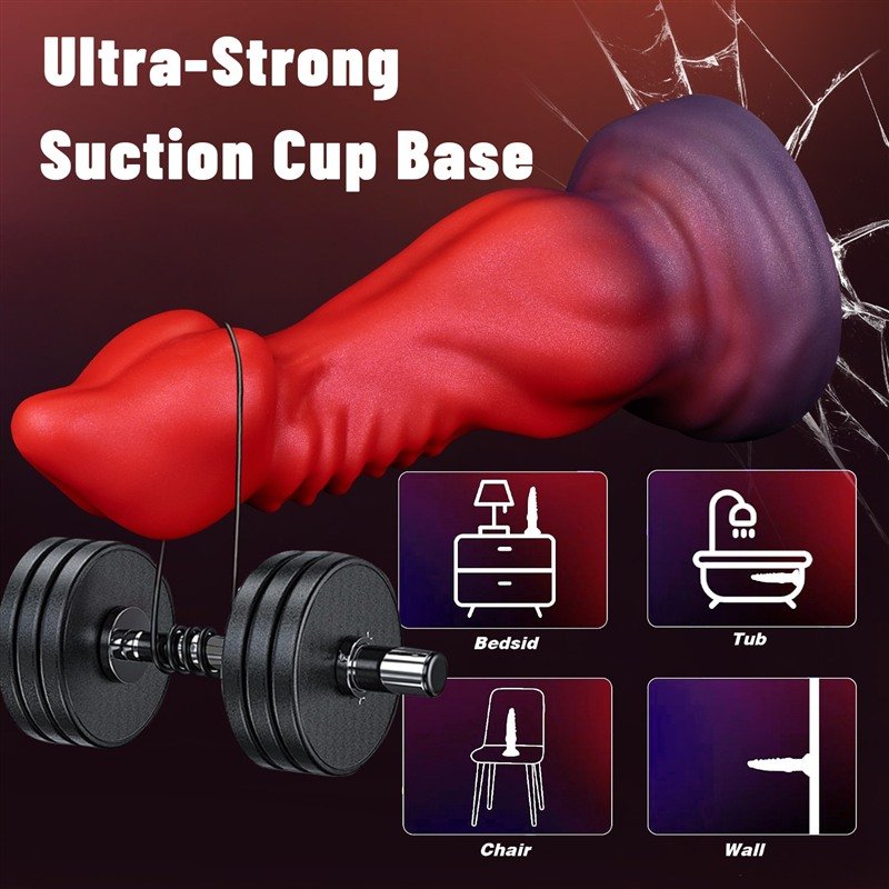 Vibrating Ribbed Anal Dildo | 8.7 Inch Remote Control Silicone Toy 6 Vibrating Ribbed Anal Dildo | 8.7 Inch Remote Control Silicone Toy 6