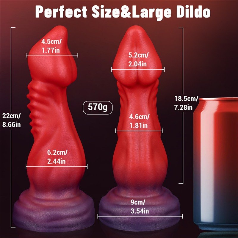 Vibrating Ribbed Anal Dildo | 8.7 Inch Remote Control Silicone Toy 2 Vibrating Ribbed Anal Dildo | 8.7 Inch Remote Control Silicone Toy 2