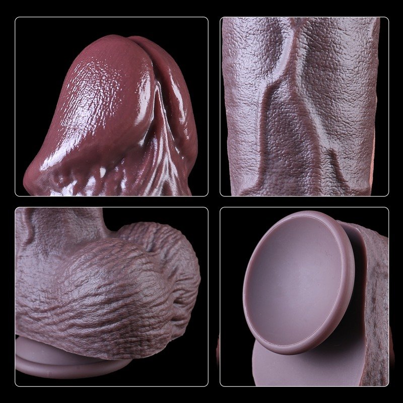 Big Thick Realistic Dildo | 12.2 Inch Liquid Silicone Dildo 7 Big Thick Realistic Dildo | 12.2 Inch Liquid Silicone Dildo 7