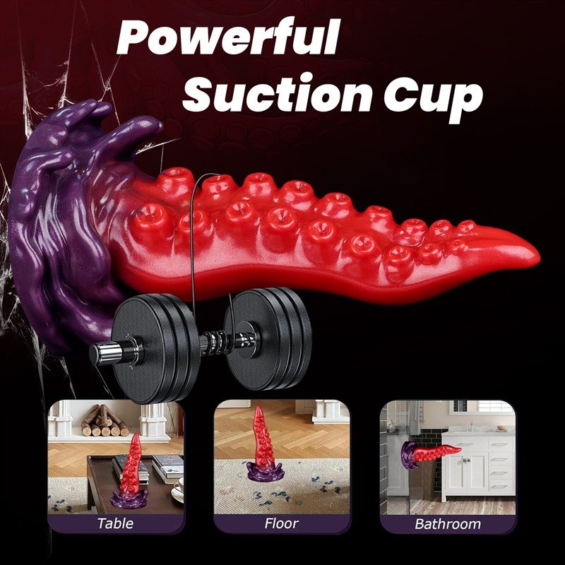Vibrating Tentacle Anal Dildo | 7.5 Inch Remote Control Silicone Toy 6 Vibrating Tentacle Anal Dildo | 7.5 Inch Remote Control Silicone Toy 6