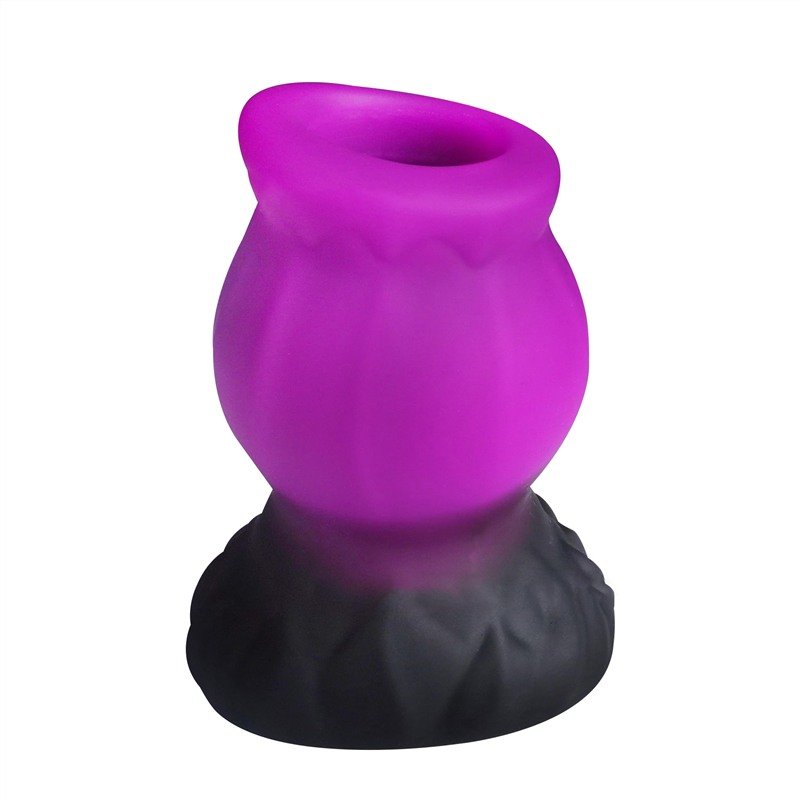 hollow butt plug (1) Purple Hollow tunnel butt plug