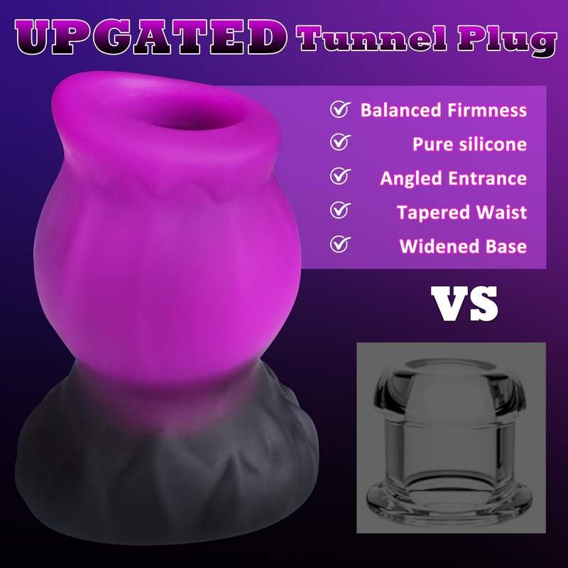 Hollow Tunnel Butt Plug | Open Center Anal Plug in 2 Sizes 1 Hollow Tunnel Butt Plug | Open Center Anal Plug in 2 Sizes 1