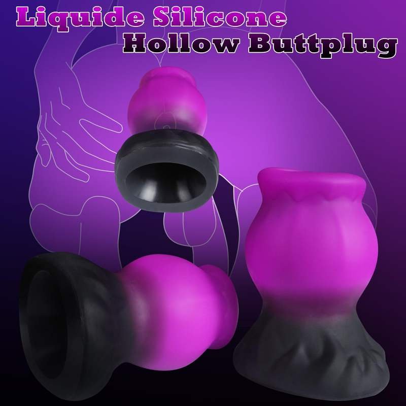 Hollow Tunnel Butt Plug | Open Center Anal Plug in 2 Sizes 2 Hollow Tunnel Butt Plug | Open Center Anal Plug in 2 Sizes 2